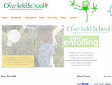 Tablet Screenshot of overfield.org